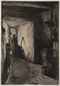 La cucina, 1858 da James Abbott McNeill Whistler