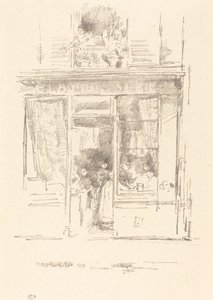 La lavandaia: La Blanchisseuse de la Place Dauphine, 1894 da James Abbott McNeill Whistler