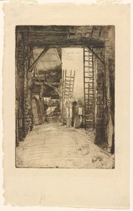 Il calcinatore da James Abbott McNeill Whistler
