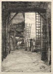 Il calcinatore da James Abbott McNeill Whistler