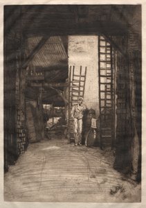 Il calcinatore da James Abbott McNeill Whistler