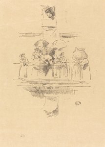 Il piccolo balcone da James Abbott McNeill Whistler