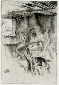 La piccola fucina da James Abbott McNeill Whistler