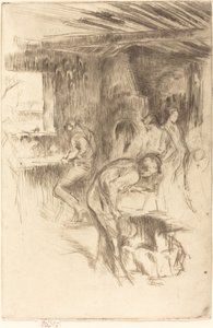 La Piccola Fucina, 1875 da James Abbott McNeill Whistler