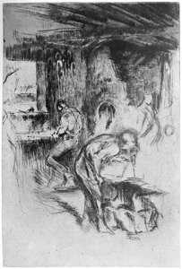 La piccola fucina, c1860 1904 da James Abbott McNeill Whistler