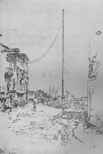 Il piccolo albero maestro, c1880, 1925 da James Abbott McNeill Whistler