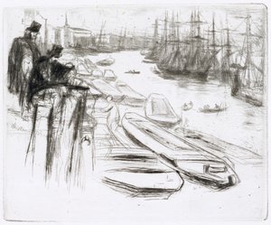 La Piccola Pozza, No.1 da James Abbott McNeill Whistler