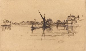 Il piccolo Putney, No.II da James Abbott McNeill Whistler