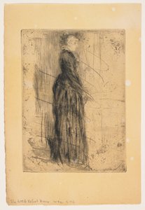 Das kleine Samtkleid da James Abbott McNeill Whistler