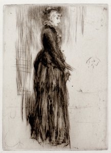 Il piccolo vestito di velluto da James Abbott McNeill Whistler