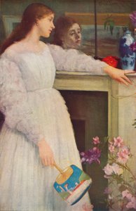 La piccola ragazza bianca da James Abbott McNeill Whistler