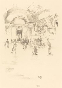 La lunga galleria, Louvre
