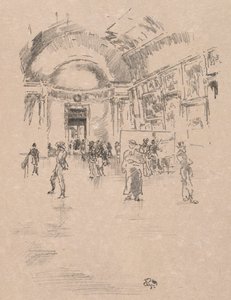 La Galleria Lunga, Louvre, 1894