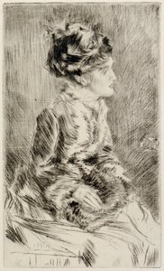 Il manicotto da James Abbott McNeill Whistler