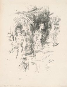 La storia del vecchio fabbro, 1895 da James Abbott McNeill Whistler
