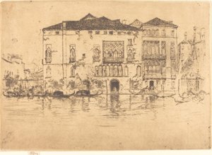 I palazzi, 1880 da James Abbott McNeill Whistler