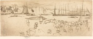 La barca del penny da James Abbott McNeill Whistler