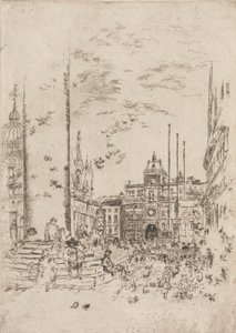 La Piazzetta da James Abbott McNeill Whistler