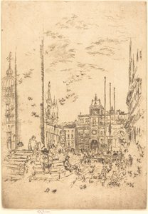 La Piazzetta da James Abbott McNeill Whistler