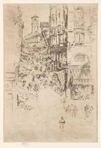 Il Rialto da James Abbott McNeill Whistler