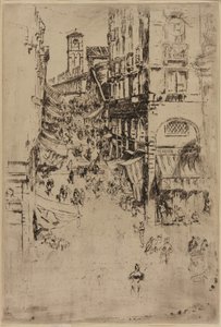 Il Rialto, 1879-1880 da James Abbott McNeill Whistler