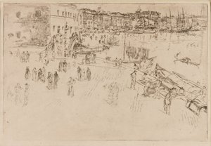 La Riva da James Abbott McNeill Whistler