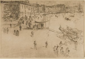 La Riva, n. 2, 1879-1880 da James Abbott McNeill Whistler
