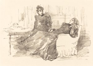 Le sorelle, 1894-1895 da James Abbott McNeill Whistler