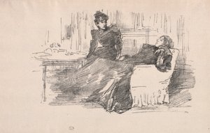 Le Sorelle, 1894 da James Abbott McNeill Whistler