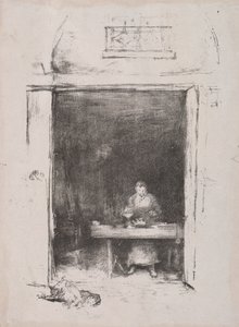 Il fabbro: Passage du Dragon, 1894 da James Abbott McNeill Whistler