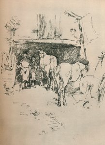 Il cortile del fabbro, 1895 da James Abbott McNeill Whistler