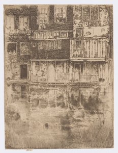 La Casa Quadrata, Amsterdam da James Abbott McNeill Whistler