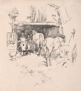 I gradini, Giardini del Lussemburgo da James Abbott McNeill Whistler