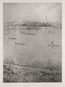 Il Tamigi da James Abbott McNeill Whistler