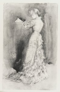 La toilette, 1878 da James Abbott McNeill Whistler