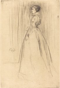 Il vestito di velluto, 1873 da James Abbott McNeill Whistler