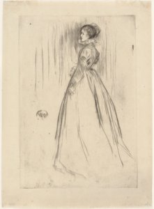Il Vestito di Velluto Mrs. Leyland da James Abbott McNeill Whistler