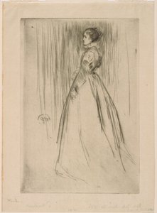 Il vestito di velluto Mrs. Leyland da James Abbott McNeill Whistler