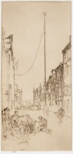 Il mastio veneziano, 1879-1880 da James Abbott McNeill Whistler