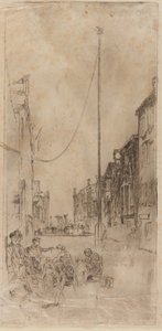 Il palo veneziano, 1879-1880 da James Abbott McNeill Whistler