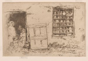 Il negozio di dolci del villaggio, c.1884-86 da James Abbott McNeill Whistler