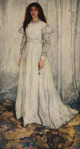 La ragazza bianca, 1862 da James Abbott McNeill Whistler