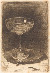Il bicchiere di vino, 1858