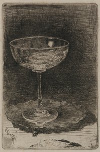 Il bicchiere di vino, 1858