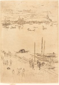 Venezia verticale, 1879-1880 da James Abbott McNeill Whistler