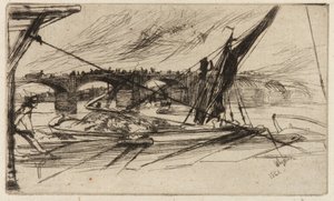 Ponte di Vauxhall, 1861 da James Abbott McNeill Whistler