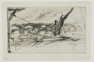 Ponte di Vauxhall, 1861 da James Abbott McNeill Whistler