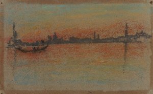 Venezia: Tramonto sul porto