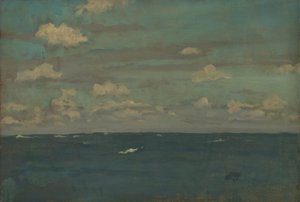 Viola e argento - Il mare profondo da James Abbott McNeill Whistler