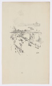 Ponte di Waterloo da James Abbott McNeill Whistler